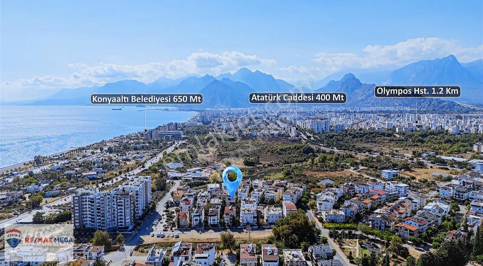 Konyaaltı'nda Denize 400 M Mesafede Müstakil Villa Deniz Görür - Görsel 33