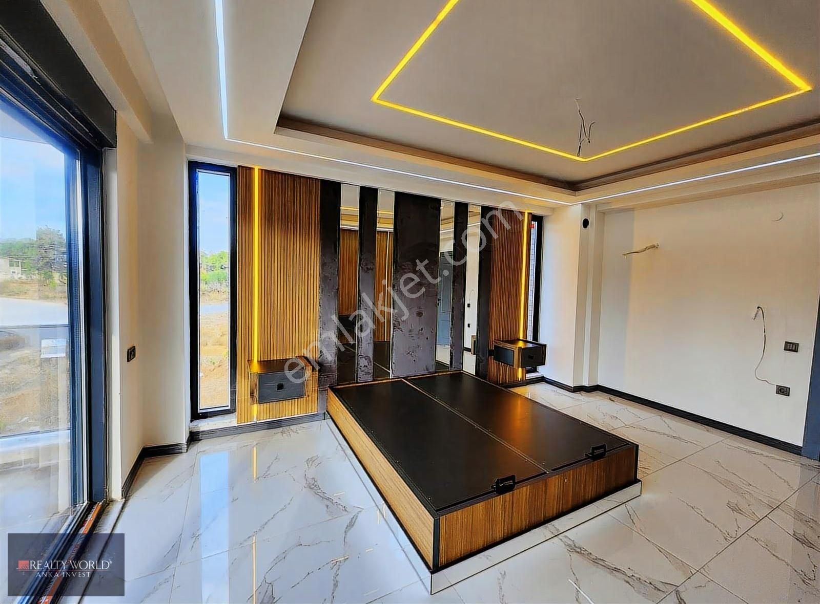 Realty World'den Düzlerçamında 4+1 Lüks Villa - Görsel 17