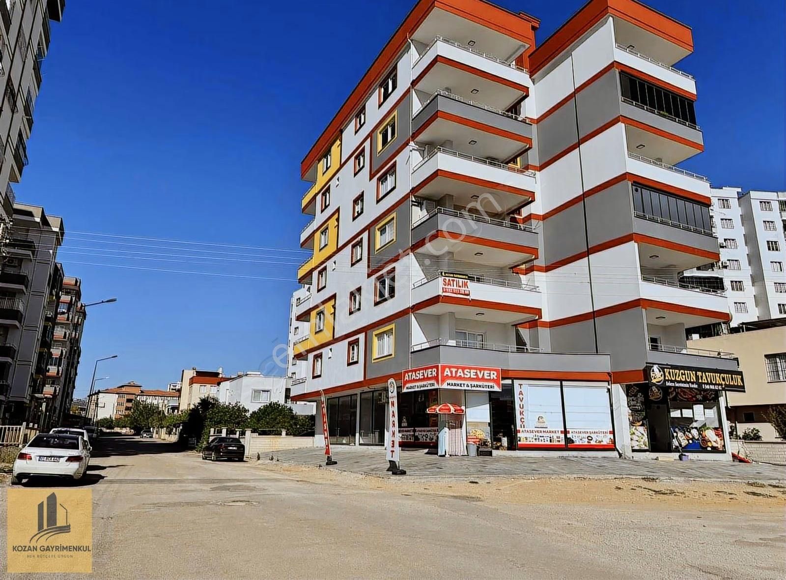 Kozan Gayrimenkulden Okullar Bölgesinde Hastane Yakını Sıfır 3+1