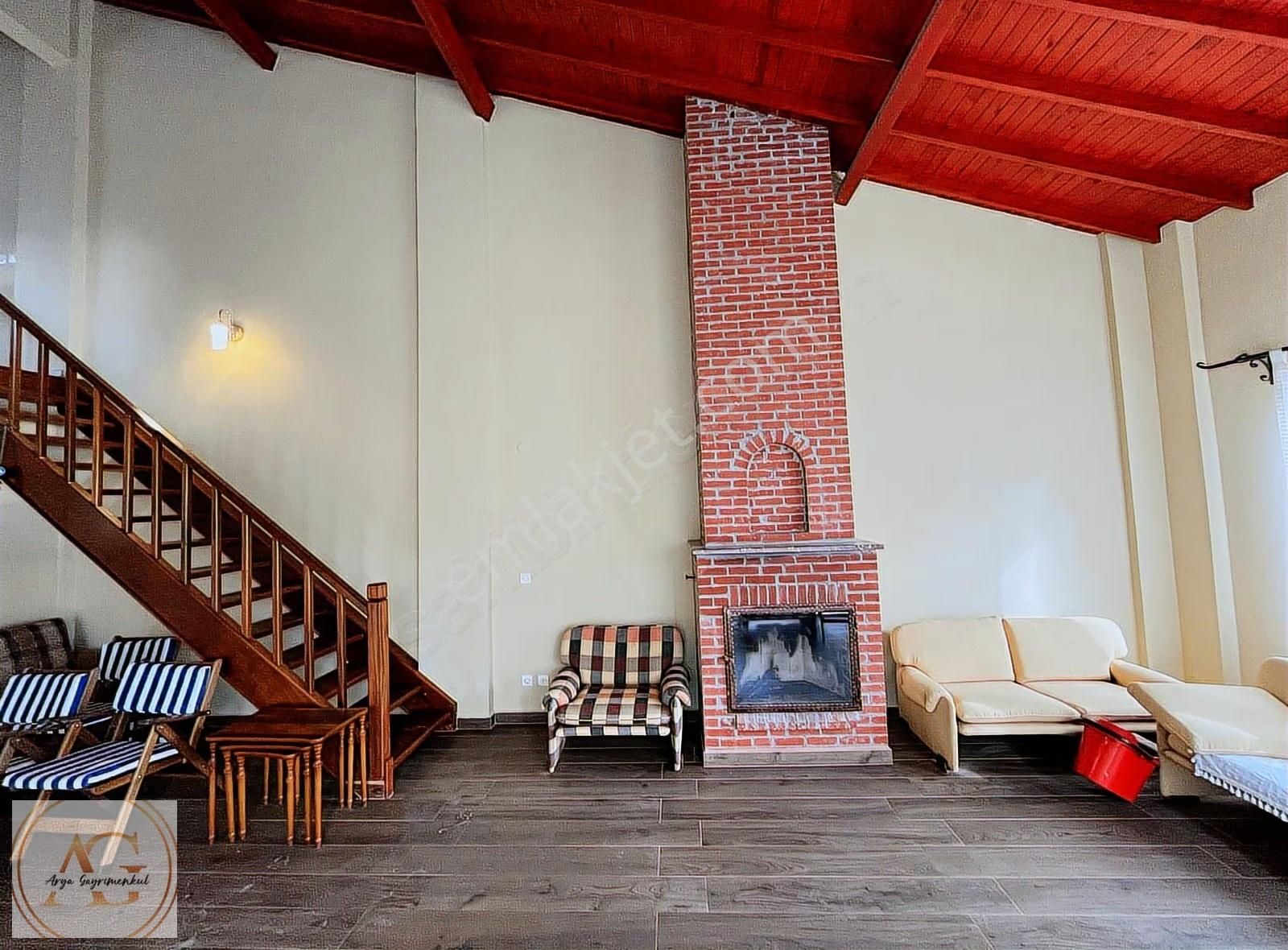 Arya'dan Narlı Altında Denize 200 Metre Emsalsiz Müstakil Villa - Görsel 10