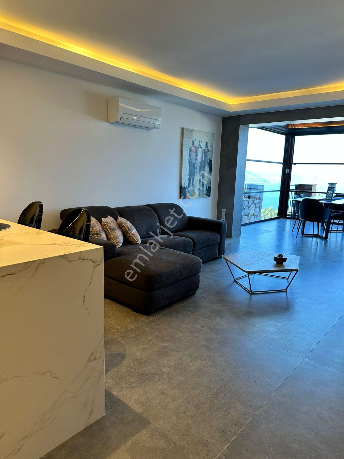 Muğla Boğaziçi Denize Sıfır Sitede Satılık Dubleks Bahçe Katı - Görsel 16