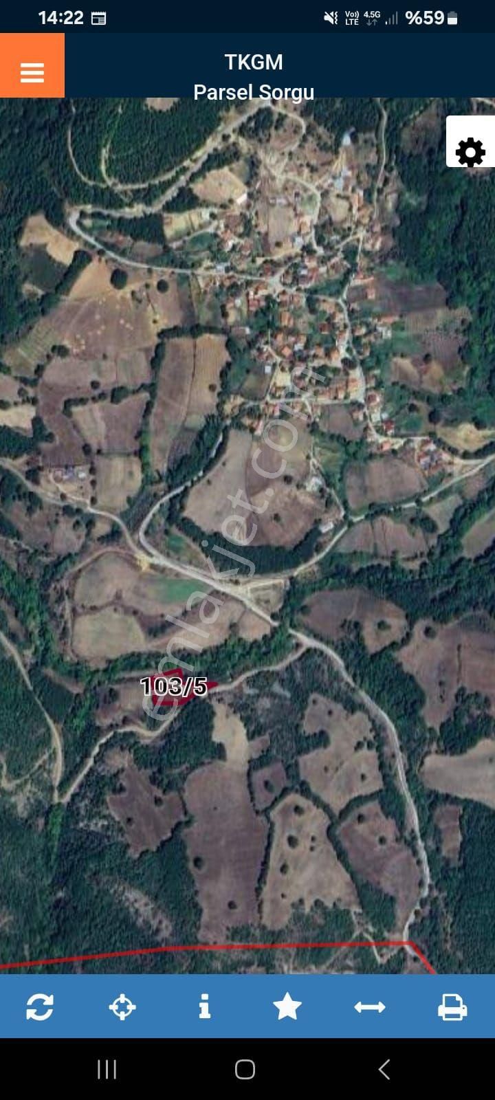 Çanakkale Lapseki Dumanlı Köyünde Satılık Tarla