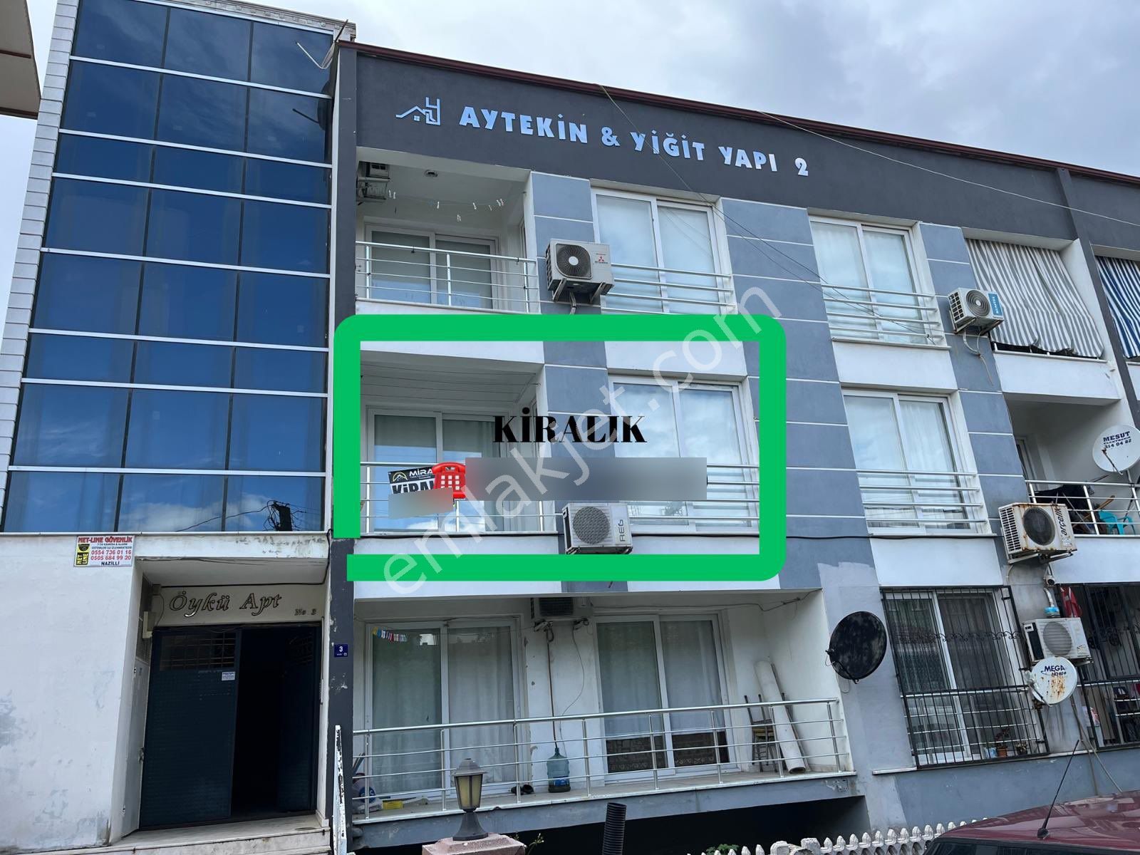 Miray Emlaktan Nazilli Sümerde Eşyalı Kiralık 2+0 Daire