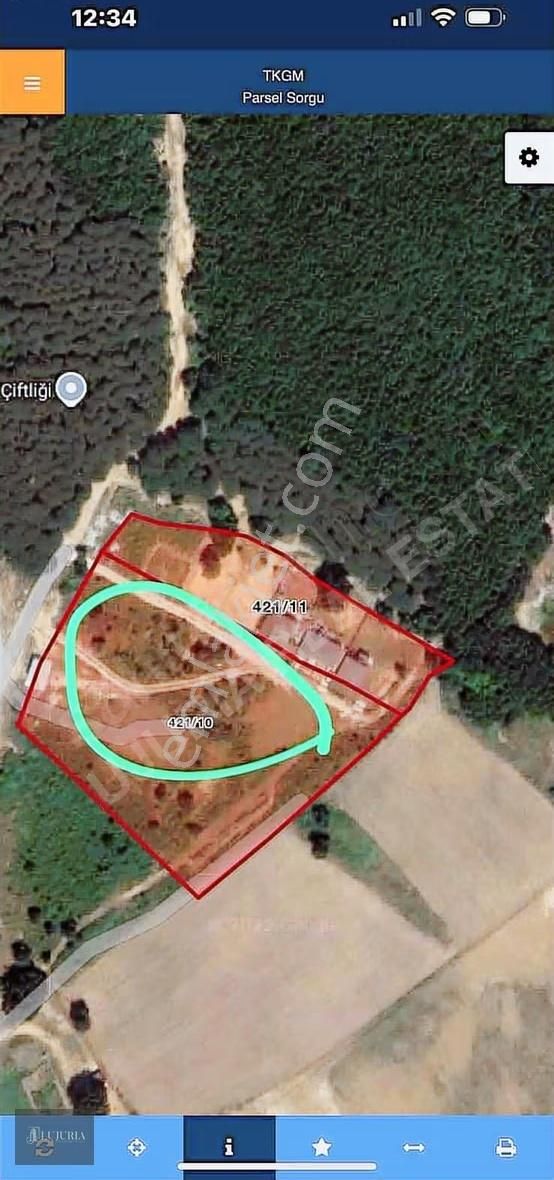 Çatalca Da 255 Metre Tarla İçinde Modern Tek Katlı Müstakil Ev - Görsel 9
