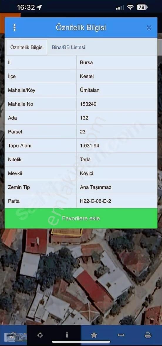 Kestel Ümitalanda Köy İçi Satılık Arsa - Görsel 2