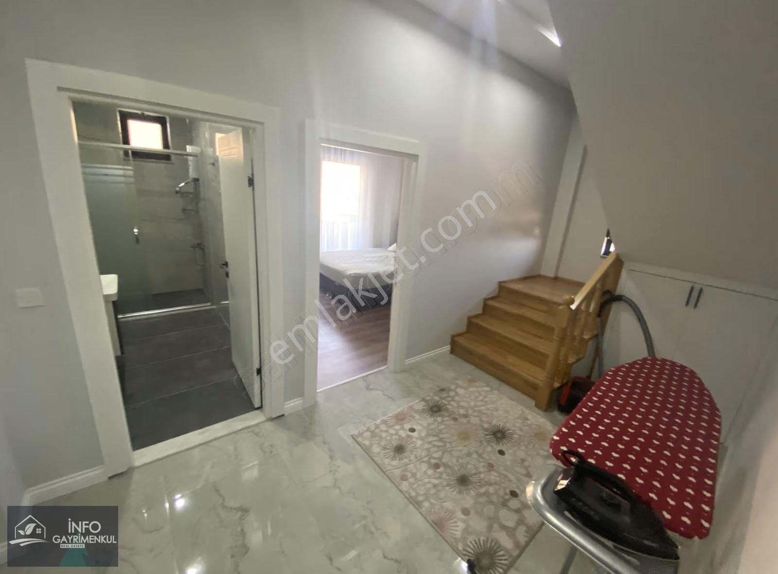 İnfo Gayrimenkul 1+1 Eşyalı Kiralık Geniş Dr Havuzlu Deniz Mzrlı - Görsel 6