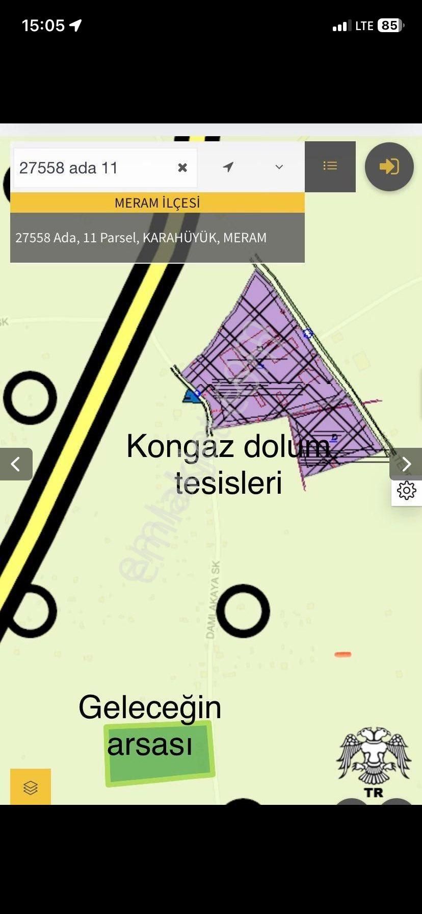 İmar Önü 6.500 M2 Satlık Hisse. Karahüyük Mh. Kongaz Civarı - Görsel 3