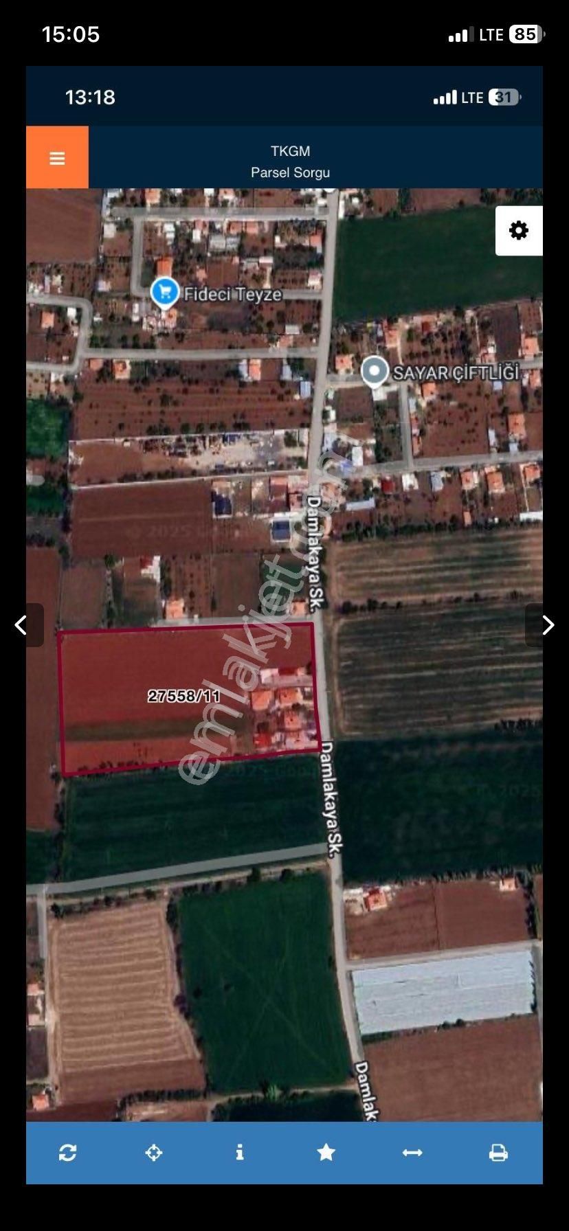 İmar Önü 6.500 M2 Satlık Hisse. Karahüyük Mh. Kongaz Civarı - Görsel 2