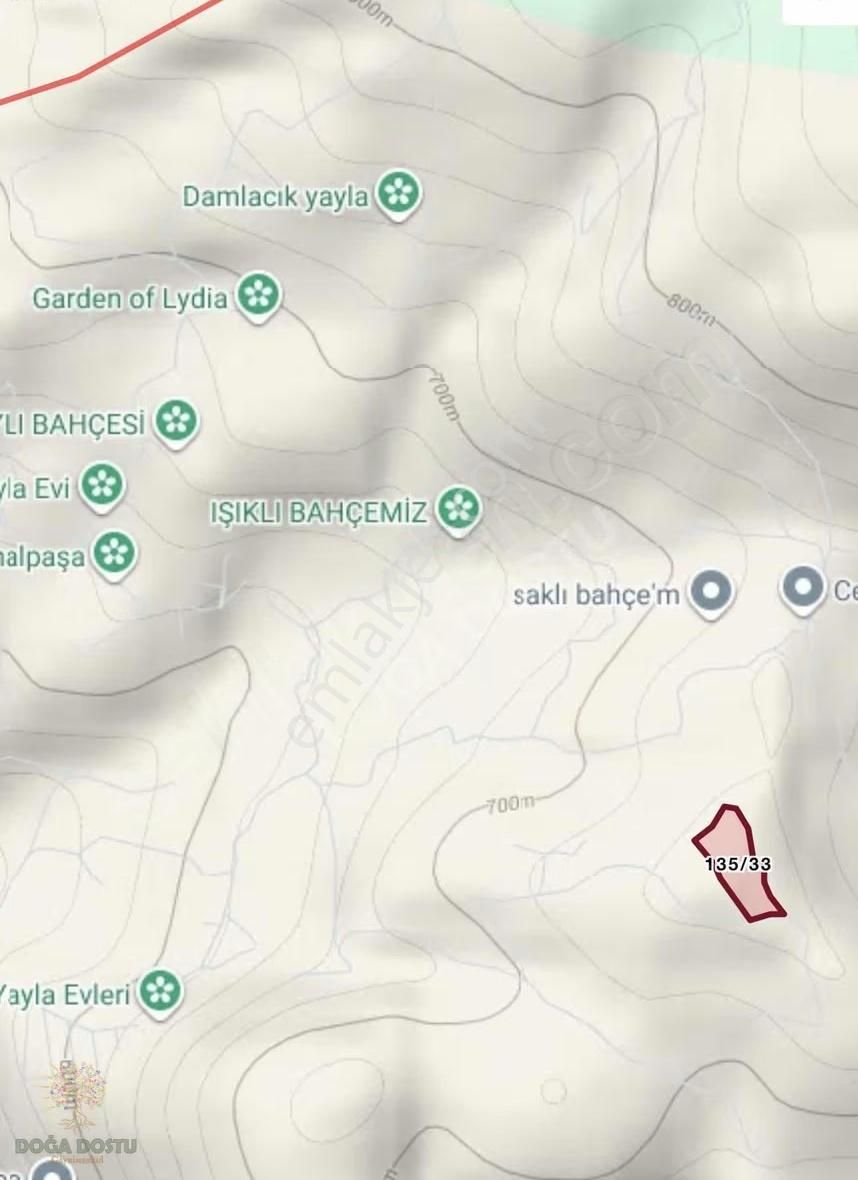 Kemalpaşa Damlacık'da Kapanmaz Doğa Manzaralı 382 M2 - Görsel 2