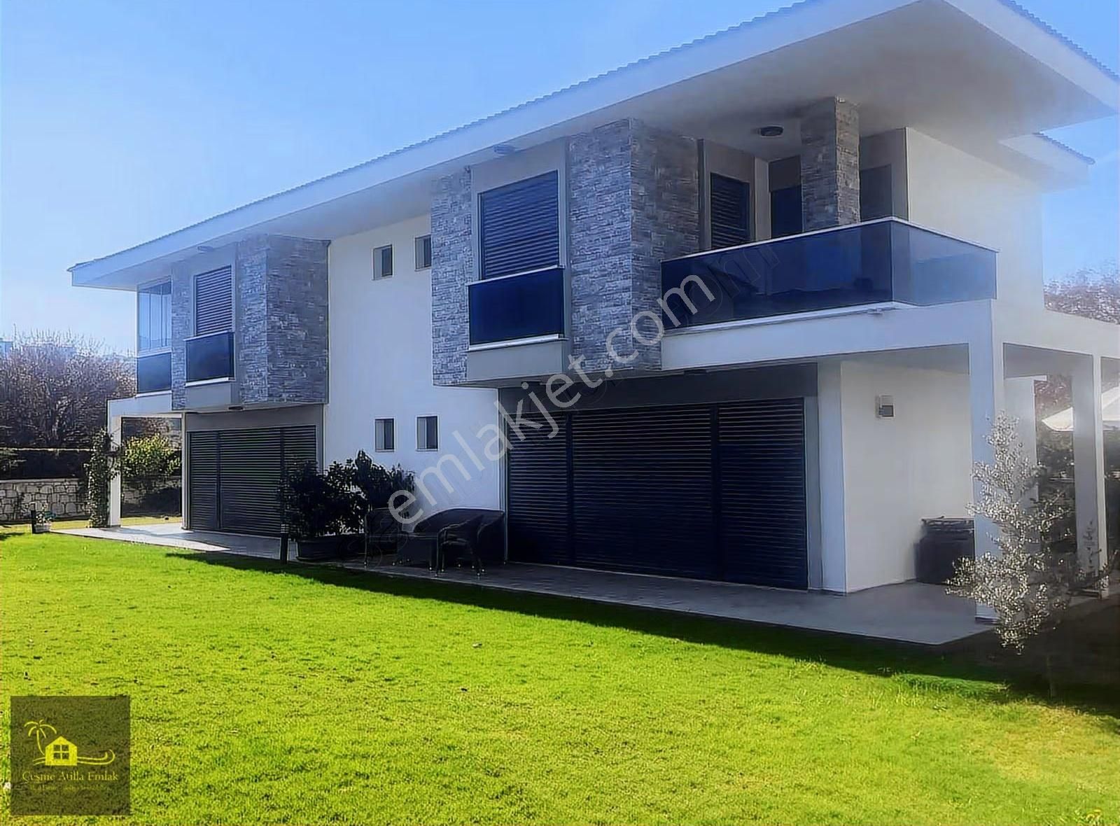 Çeşme Şifne'de Site İçerinde Satılık Villa Ortak Havuzlu - Görsel 22