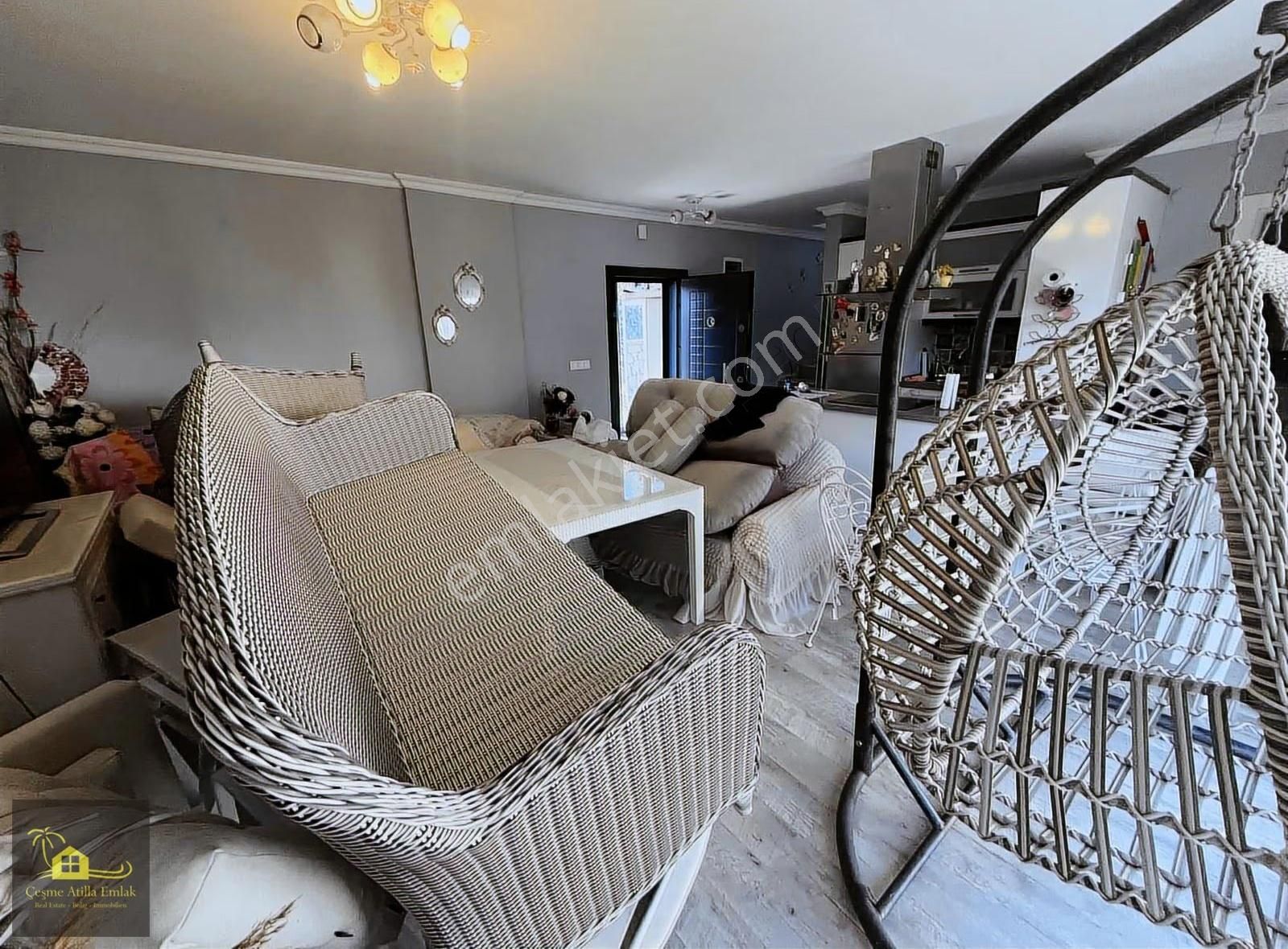 Çeşme Şifne'de Site İçerinde Satılık Villa Ortak Havuzlu - Görsel 19