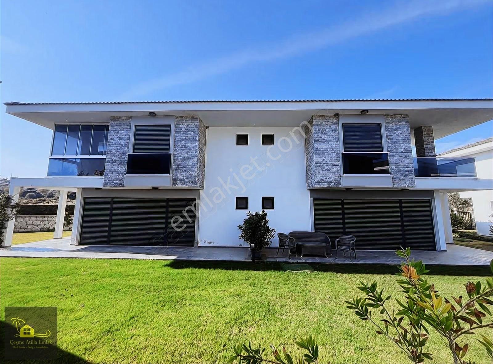 Çeşme Şifne'de Site İçerinde Satılık Villa Ortak Havuzlu - Görsel 15