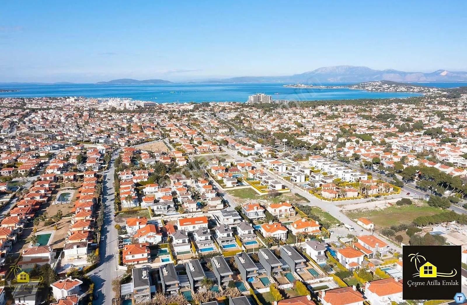 Alaçatı Göbene'de Satılık İkiz Konut İmarlı Arsa - Görsel 2