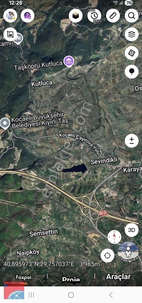 Kocaeli Körfez Sevindikli Kutluca Köyünde Satılık Arsa - Görsel 6