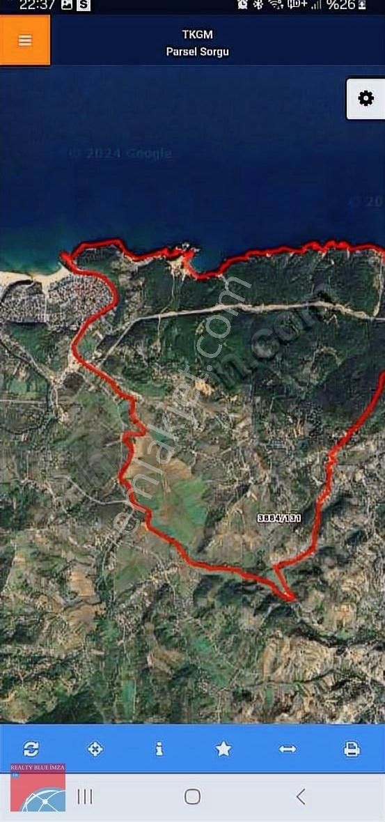 Şile Bucaklı Köyü 2355m Açık Ferah Tatlı Meyilli Güzel Konumlu - Görsel 15