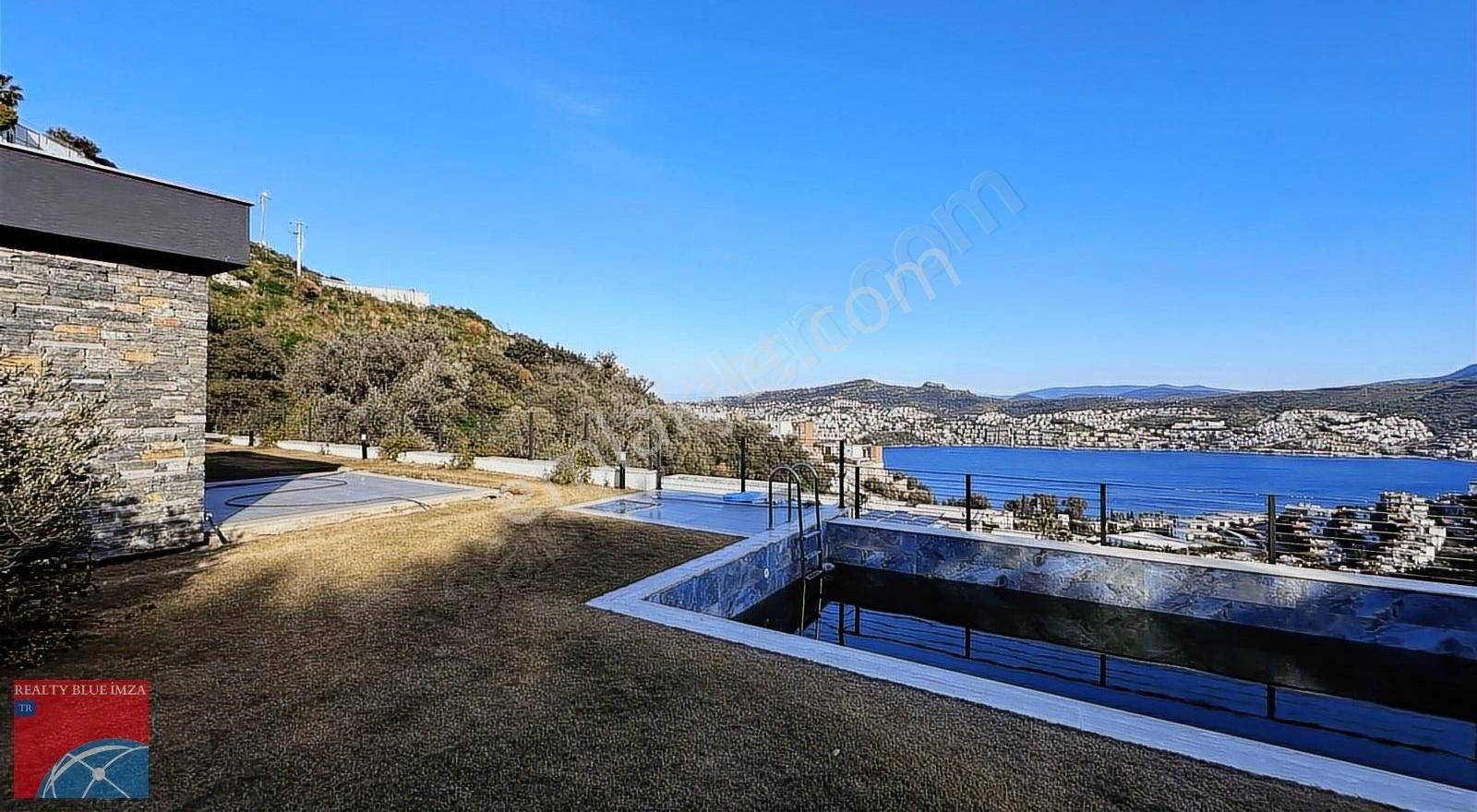 Bodrum Gündoğanda Leb-i Derya Deniz Manzaralı 4+1 Satılık Villa - Görsel 17