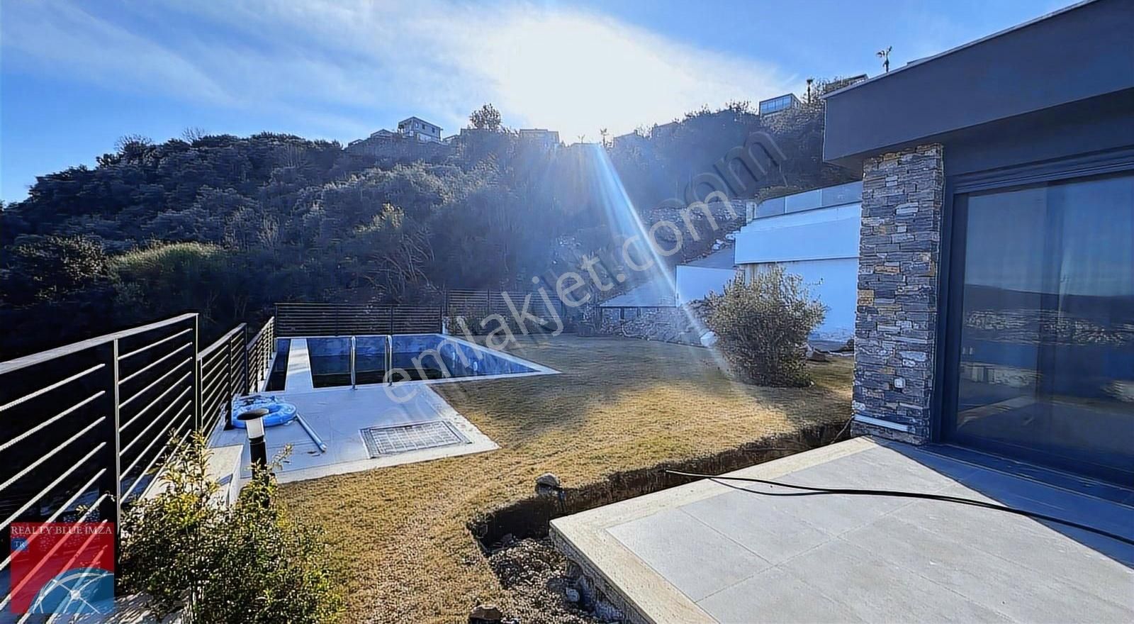 Bodrum Gündoğanda Leb-i Derya Deniz Manzaralı 4+1 Satılık Villa - Görsel 19