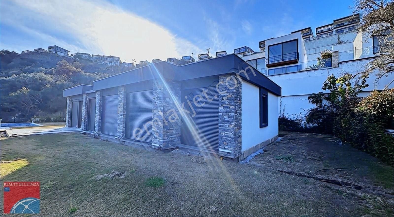 Bodrum Gündoğanda Leb-i Derya Deniz Manzaralı 4+1 Satılık Villa - Görsel 3