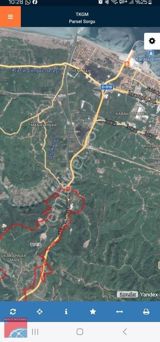 Sakarya Karasu Karapınar Köyü 2588 M Denize 5 Dk Güzel Konumlu - Görsel 3