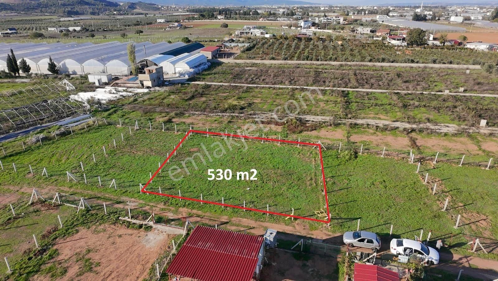 Menderes Develi'de Tapudan Satış 520 M2 Satılık Parselli Tarla