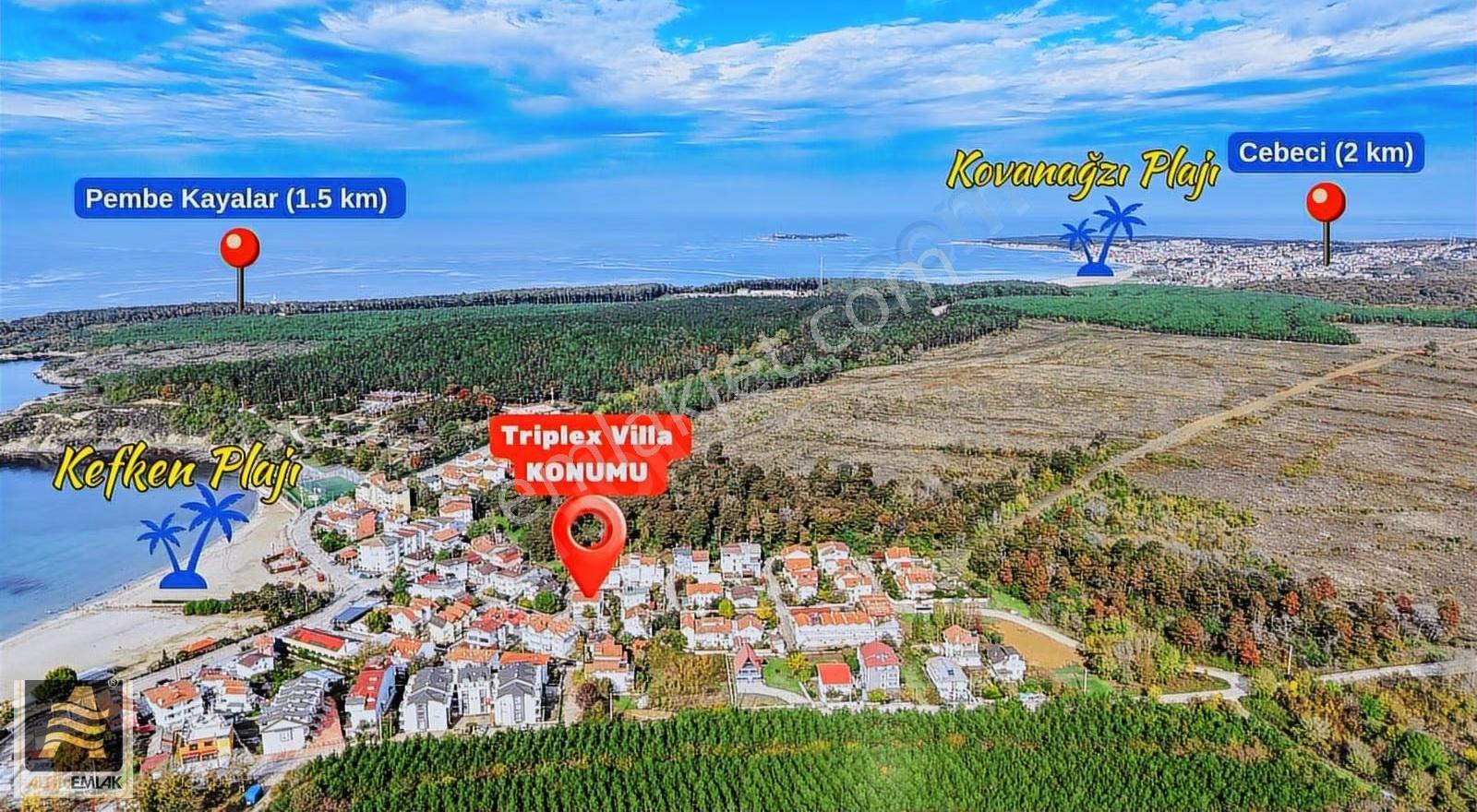 Kefken Sahilde Müstakil Triplex Villa - Görsel 18