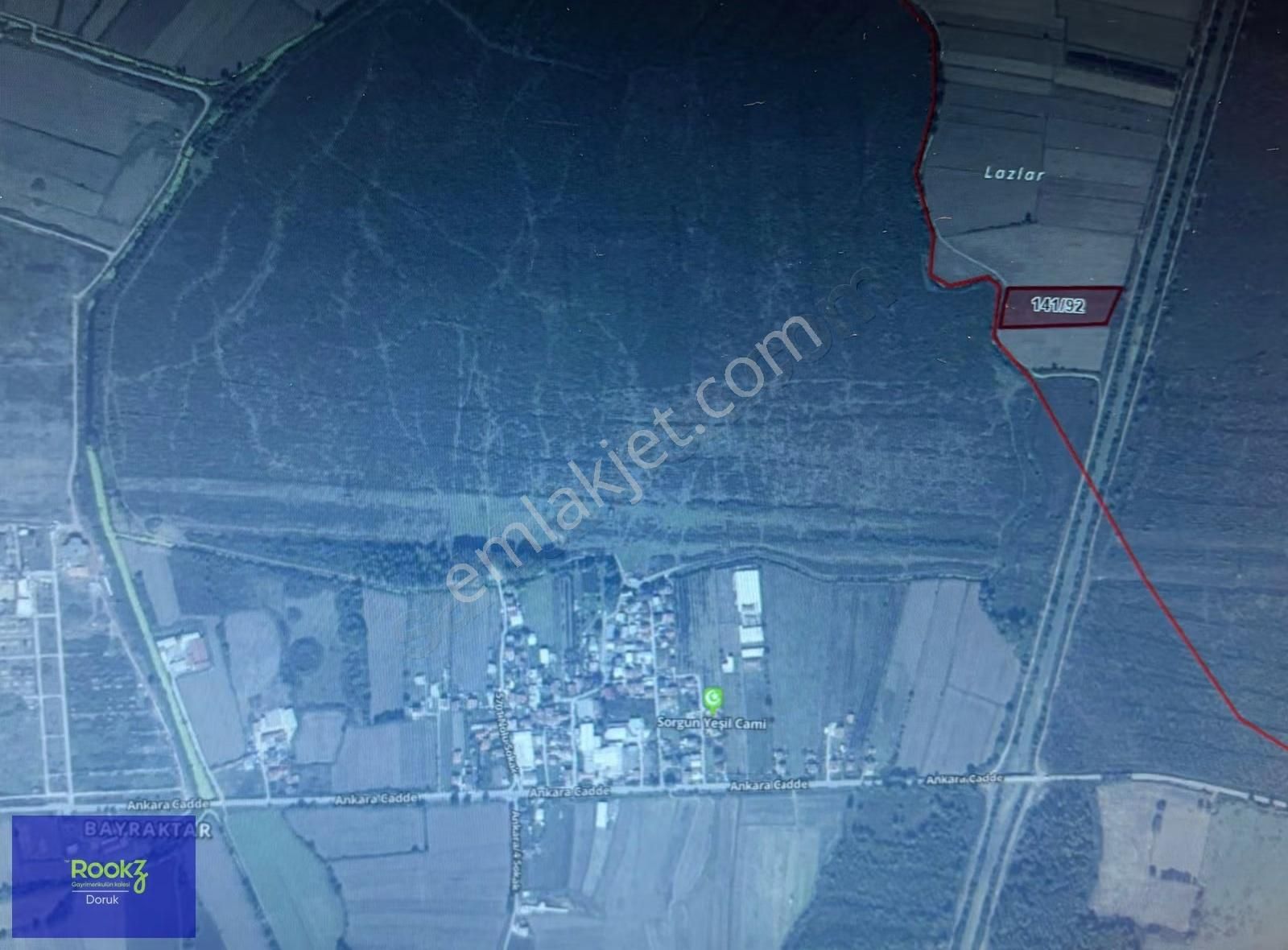 Rookz Doruk'dan Sakarya Arifiye'de 9689m2 Yatırımlık Arsa!!! - Görsel 5