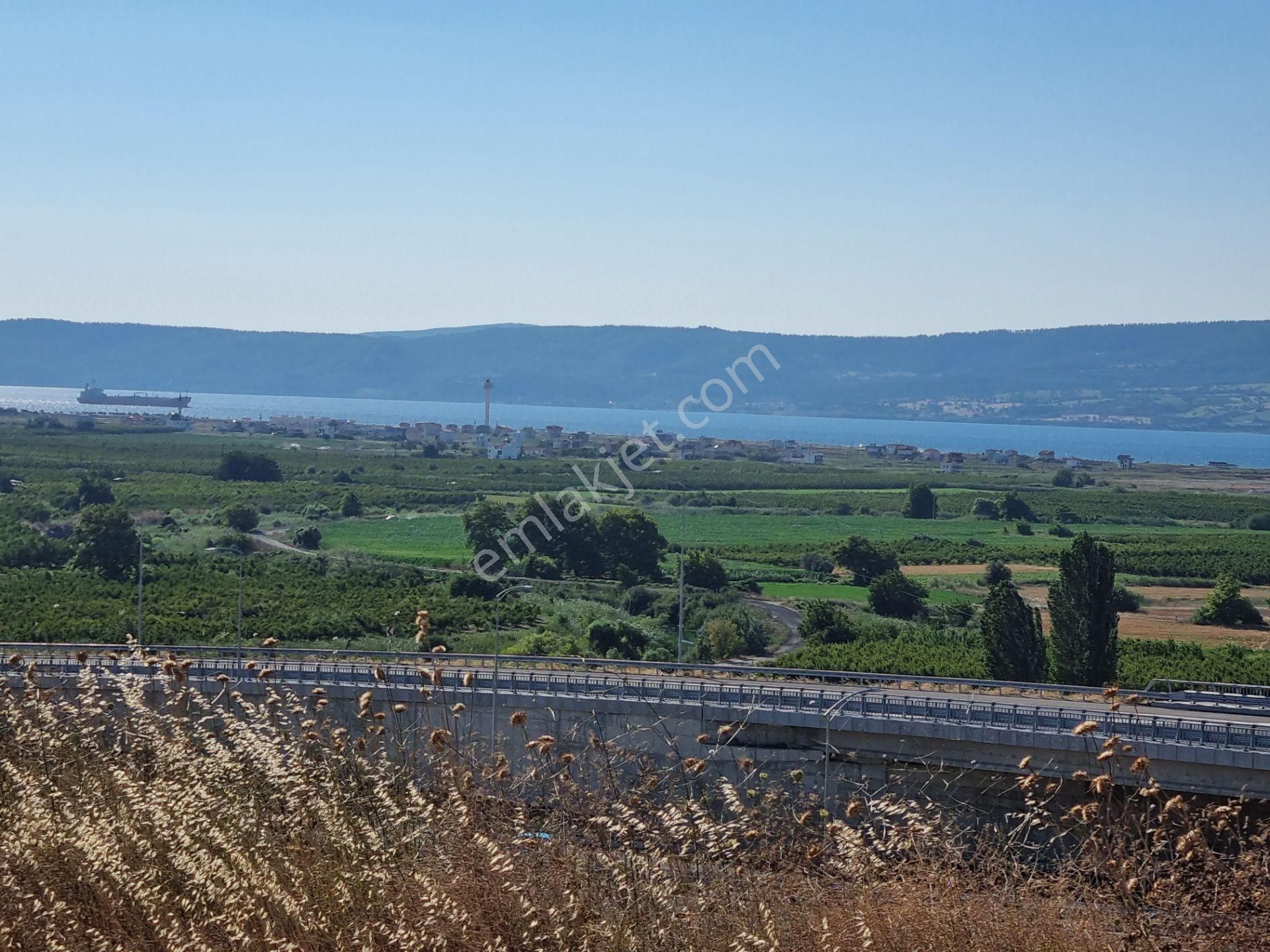 Lapseki Kemiklialan Köyünde Panoramik 6800 M2 Satılık Tarla - Görsel 21
