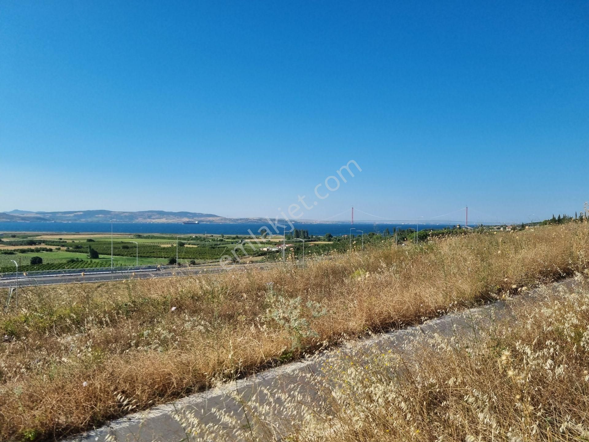 Lapseki Kemiklialan Köyünde Panoramik 6800 M2 Satılık Tarla - Görsel 17