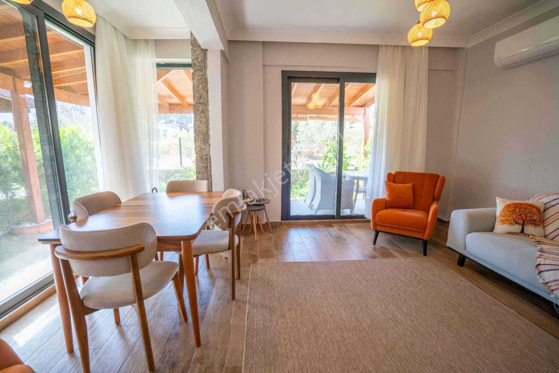 Datça Reşadiye Dalya Evleri'nde Satılık 150m2 3+1 Tripleks Villa - Görsel 14