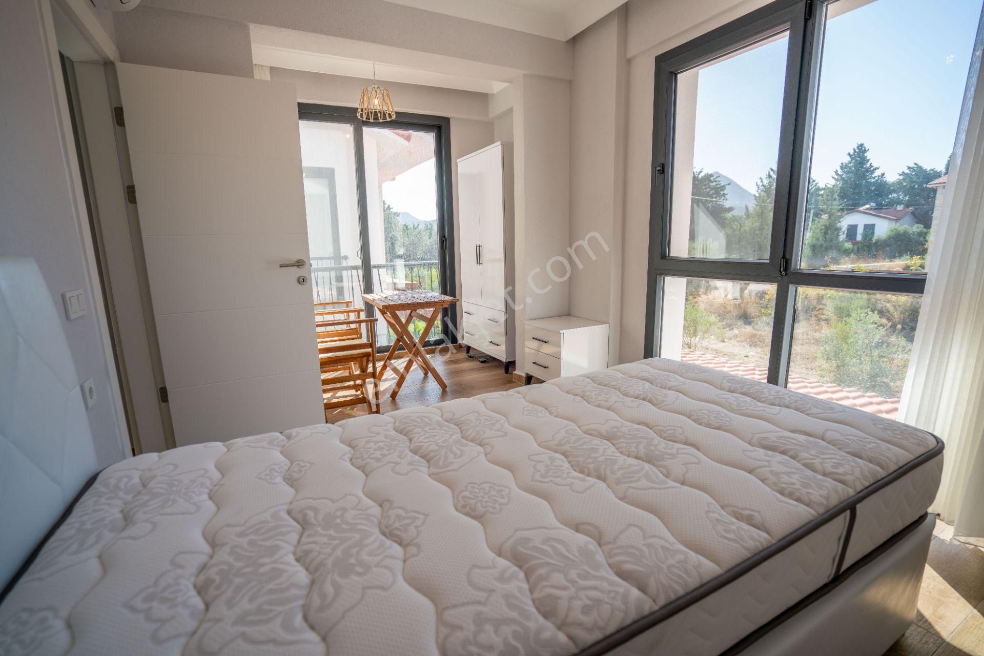 Datça Reşadiye Dalya Evleri'nde Satılık 150m2 3+1 Tripleks Villa - Görsel 25