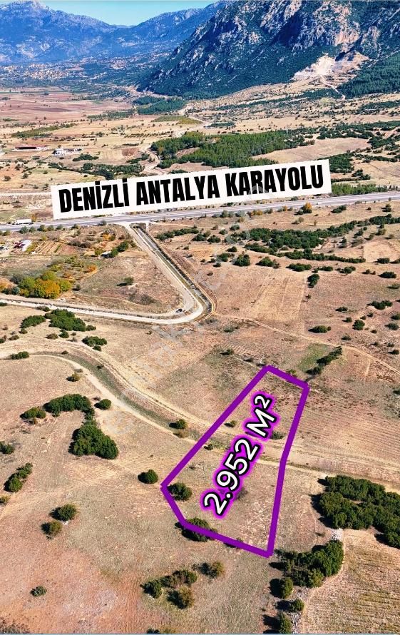 Şahin Emlaktan Denizli Acıpayam Kumafşarı Mah.2.952 M² Satılık Tarla - Görsel 5