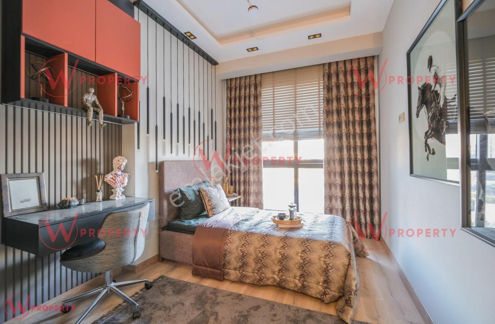W Property Kapalı Otopark, Geniş Peyzaj Ve Sosyal Olanaklı 4+1 - Görsel 14