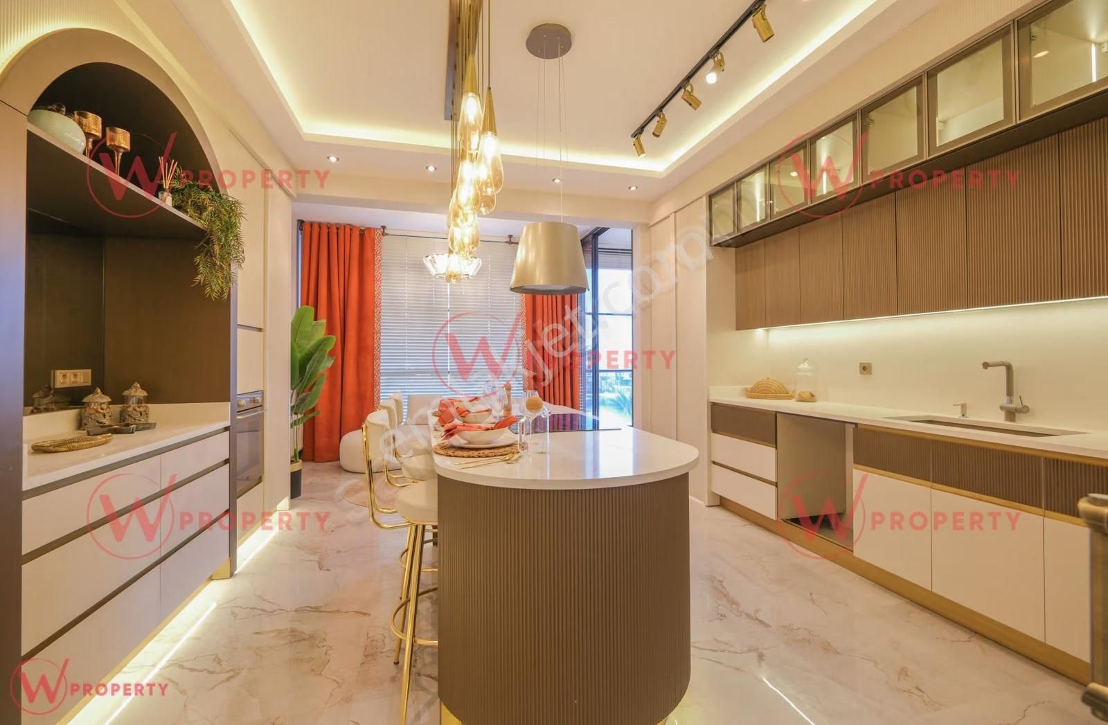 W Property Kapalı Otopark, Geniş Peyzaj Ve Sosyal Olanaklı 4+1 - Görsel 17