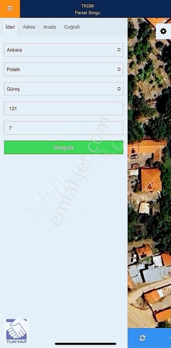 Polatlı Güreş'te Yatırımlık İmarlı Satılık Arsa - Görsel 2
