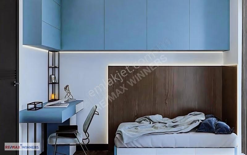 Flyport Rezidance Sitesinde Çift Banyolu Lüx 2+1 - Görsel 14