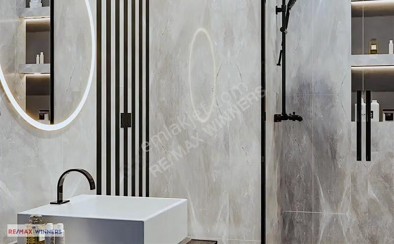 Flyport Rezidance Sitesinde Çift Banyolu Lüx 2+1 - Görsel 17