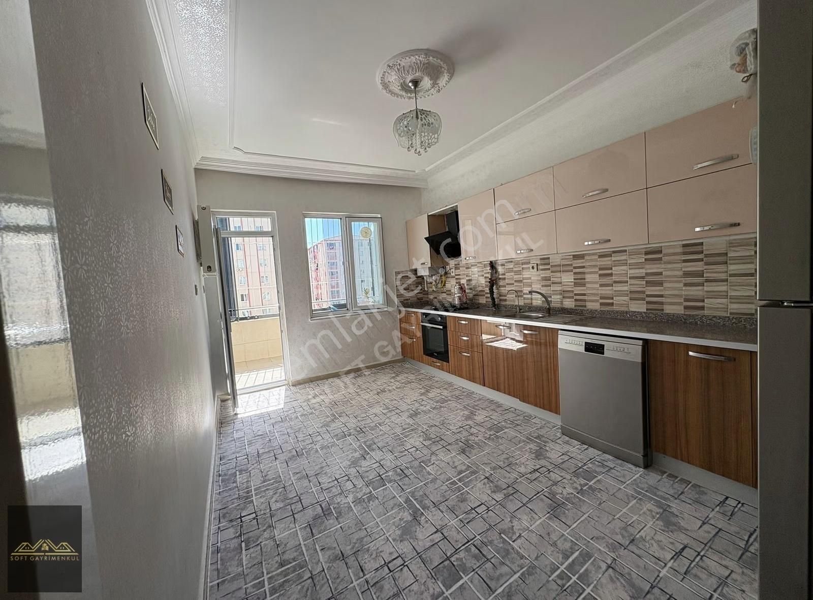 Burak'ta Geniş Oturumlu Çift Balkon Masrafsız 3+1 Daire!! - Görsel 13