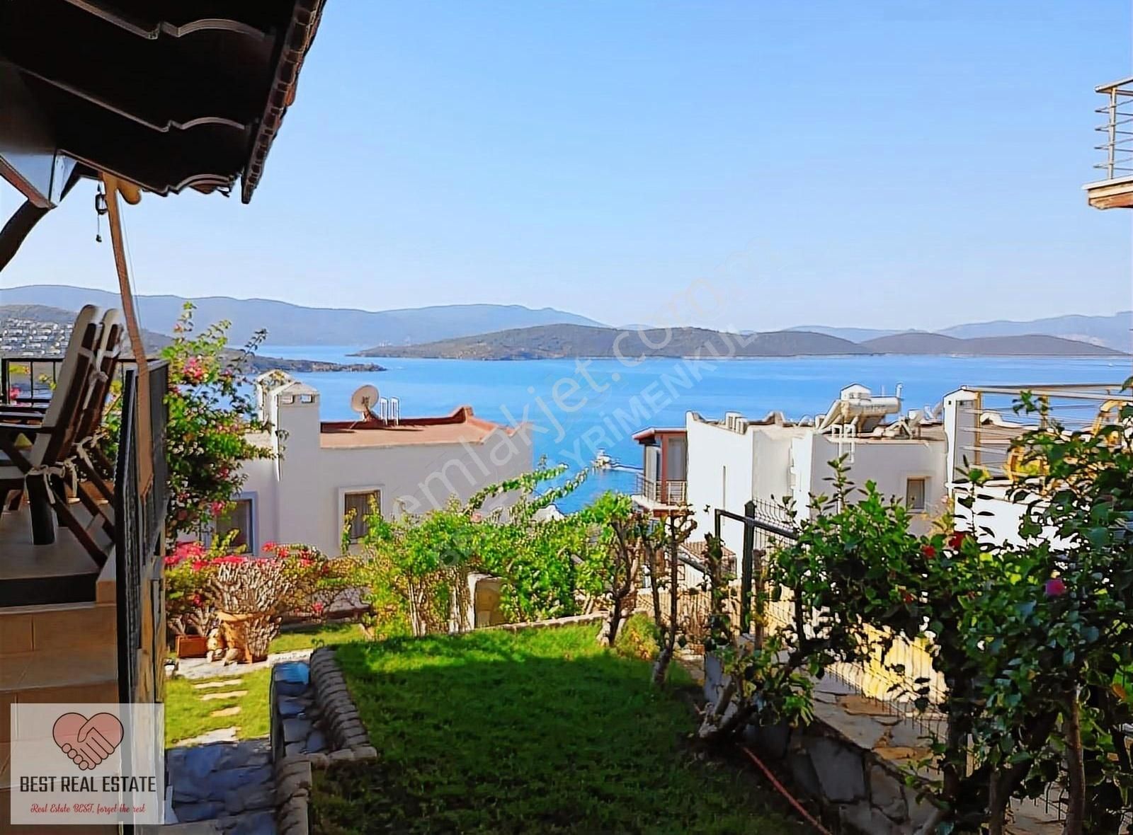 Muğla Bodrum Boğaziçi Feza Satılık 3+1 Deniz Manzaralı Villa - Görsel 8