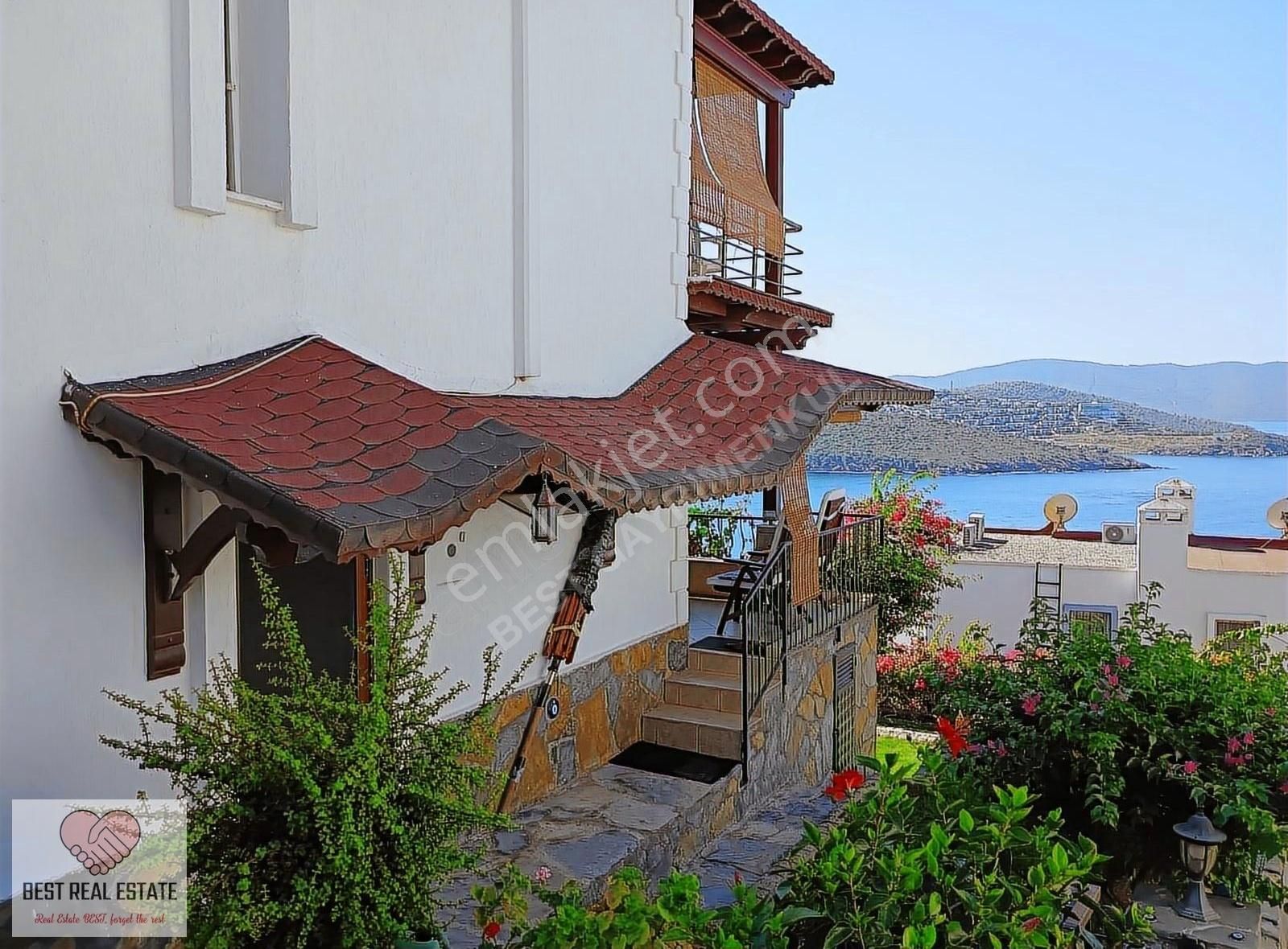 Muğla Bodrum Boğaziçi Feza Satılık 3+1 Deniz Manzaralı Villa - Görsel 15