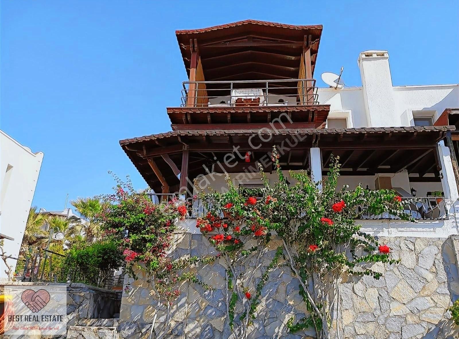 Muğla Bodrum Boğaziçi Feza Satılık 3+1 Deniz Manzaralı Villa - Görsel 31