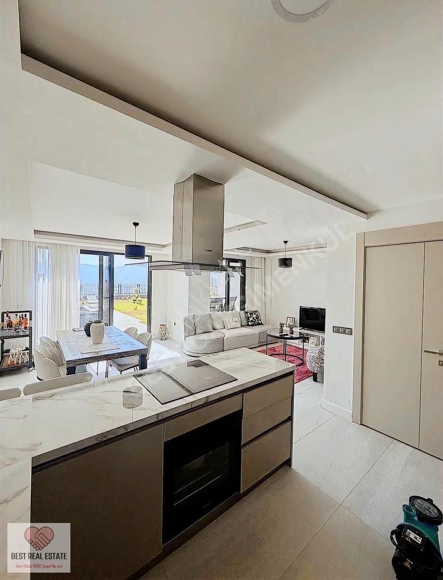 Mugla Milas Hayal Bodrum Da 3+1 Manzaralı Satılık Havuzlu Villa - Görsel 18