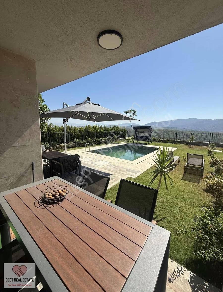 Mugla Milas Hayal Bodrum Da 3+1 Manzaralı Satılık Havuzlu Villa - Görsel 14