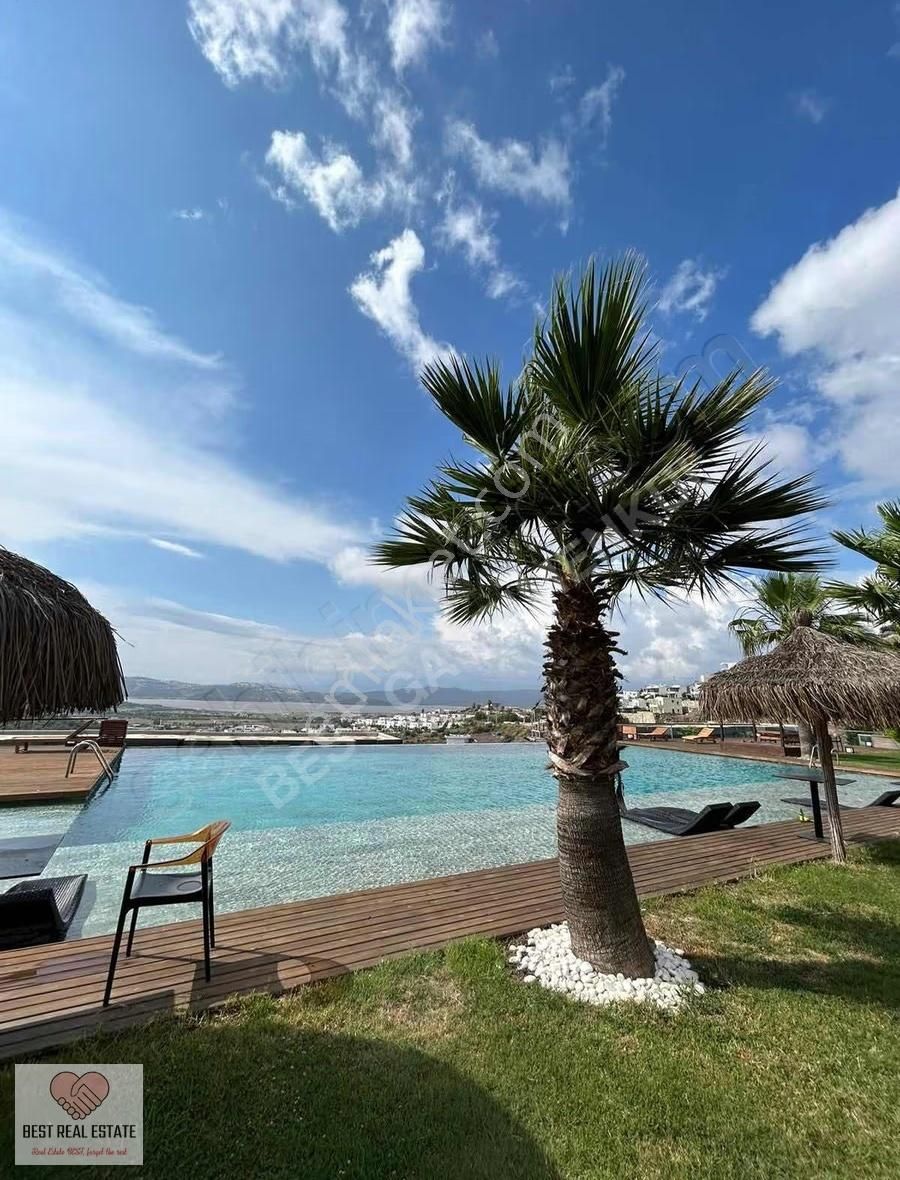 Muğla Bodrum Meşelik Göl Havuz Doğa Manzaralı 1+1 Satılık Daire - Görsel 26