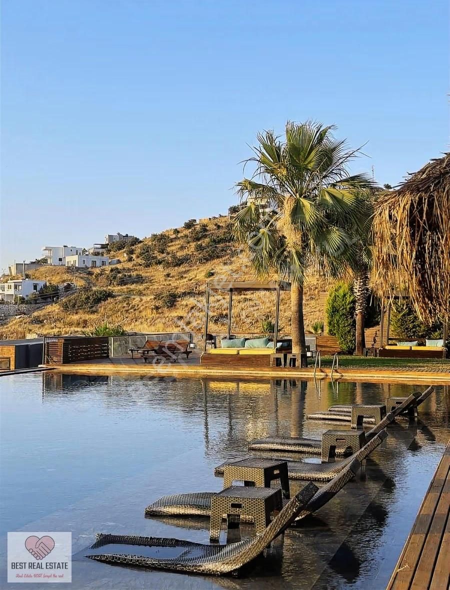 Muğla Bodrum Meşelik Göl Havuz Doğa Manzaralı 1+1 Satılık Daire - Görsel 10