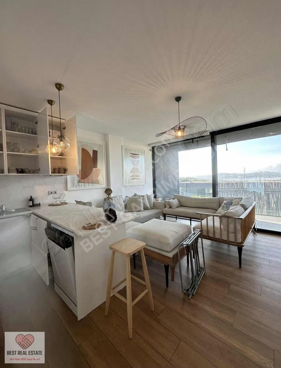 Muğla Bodrum Meşelik Göl Havuz Doğa Manzaralı 1+1 Satılık Daire - Görsel 12