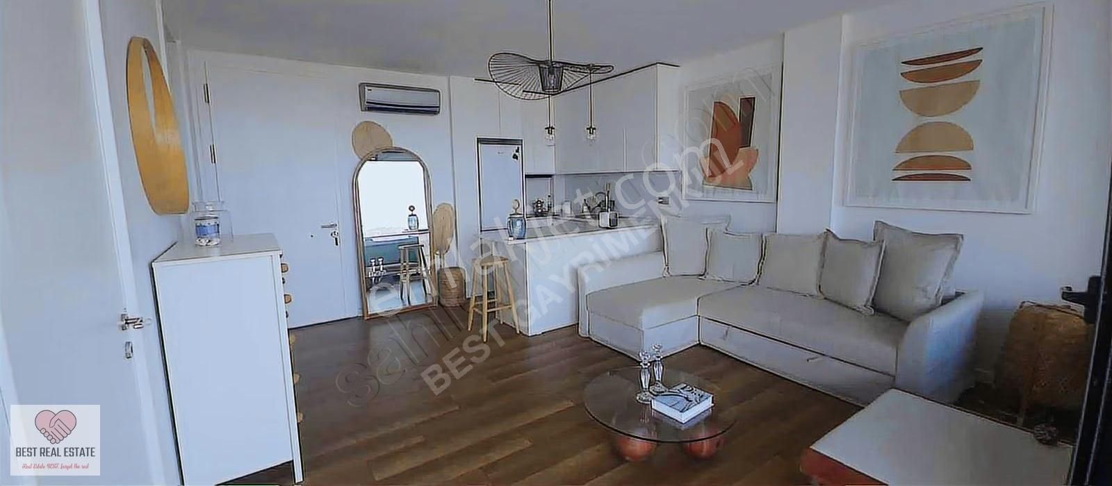 Bodrum Meşelik Lüks Eşya Göl Ve Havuz Manzara 1+1 Kiralık Daire - Görsel 8