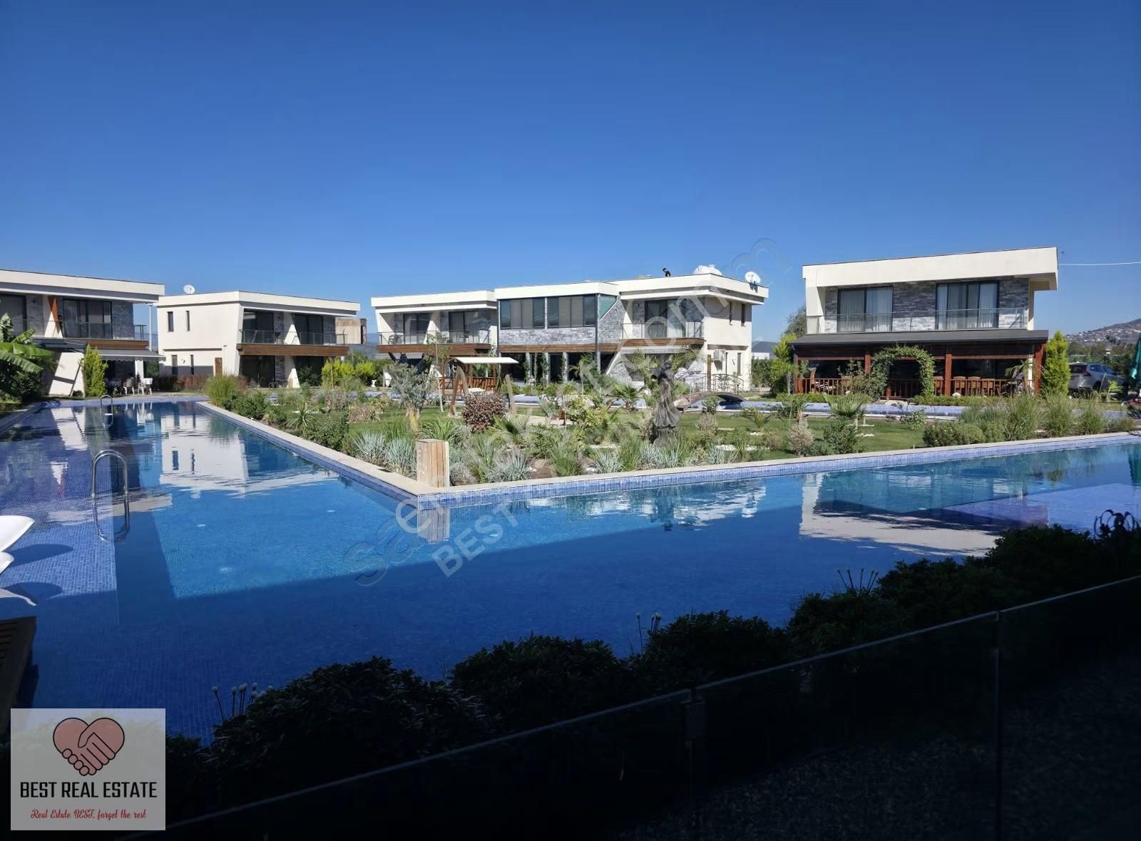 Bodrum Milas Yolu Üzeri Meşelik Te Satılık 3+1 Modern Villa - Görsel 17