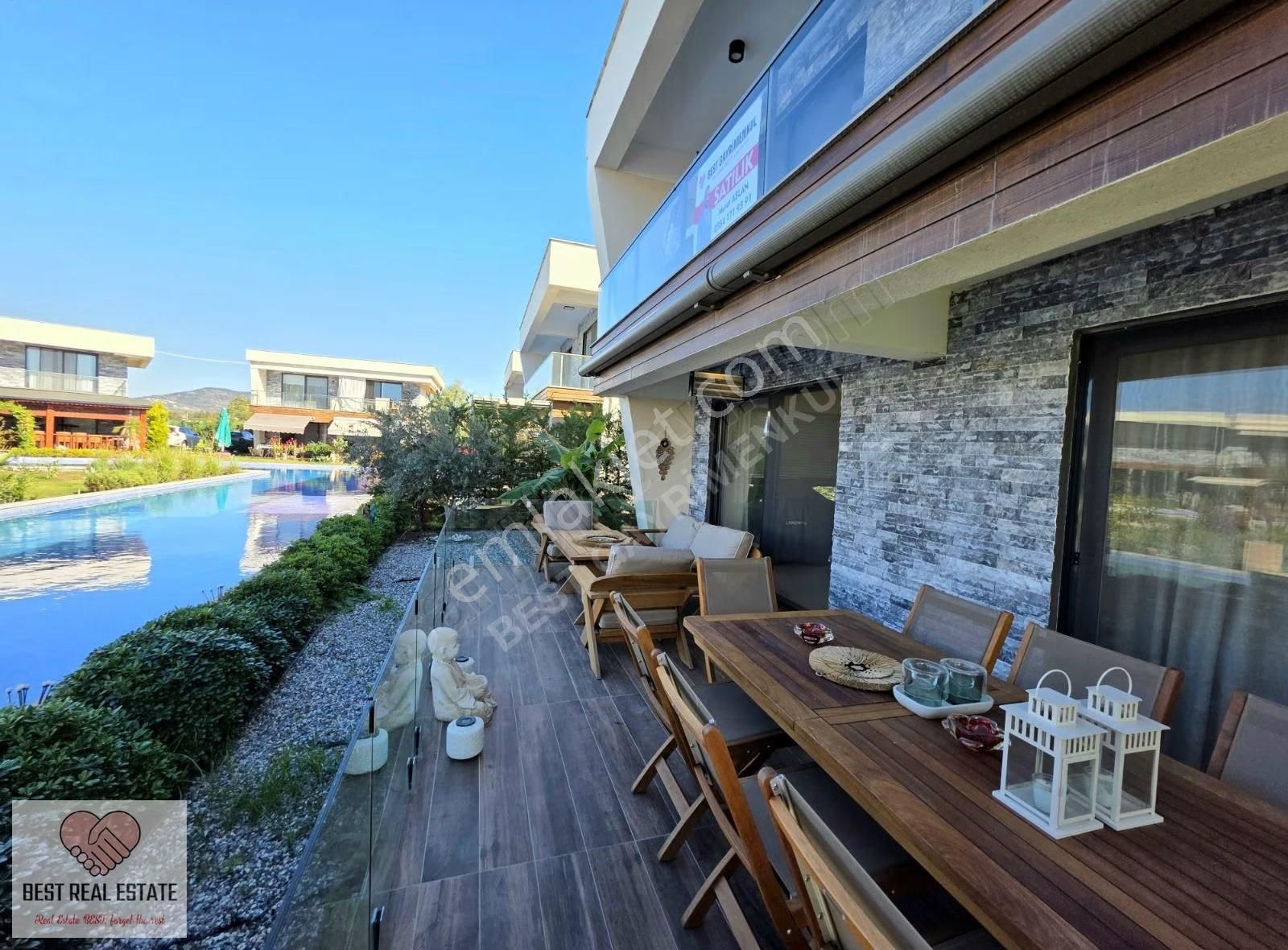 Bodrum Milas Yolu Üzeri Meşelik Te Satılık 3+1 Modern Villa - Görsel 35