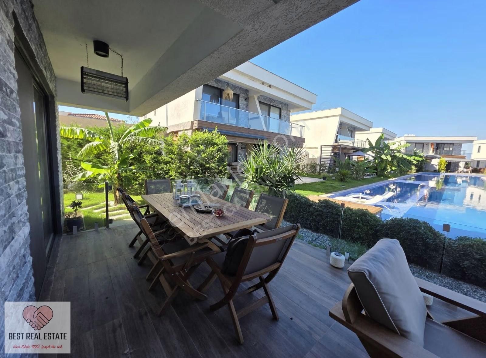 Bodrum Milas Yolu Üzeri Meşelik Te Satılık 3+1 Modern Villa - Görsel 24
