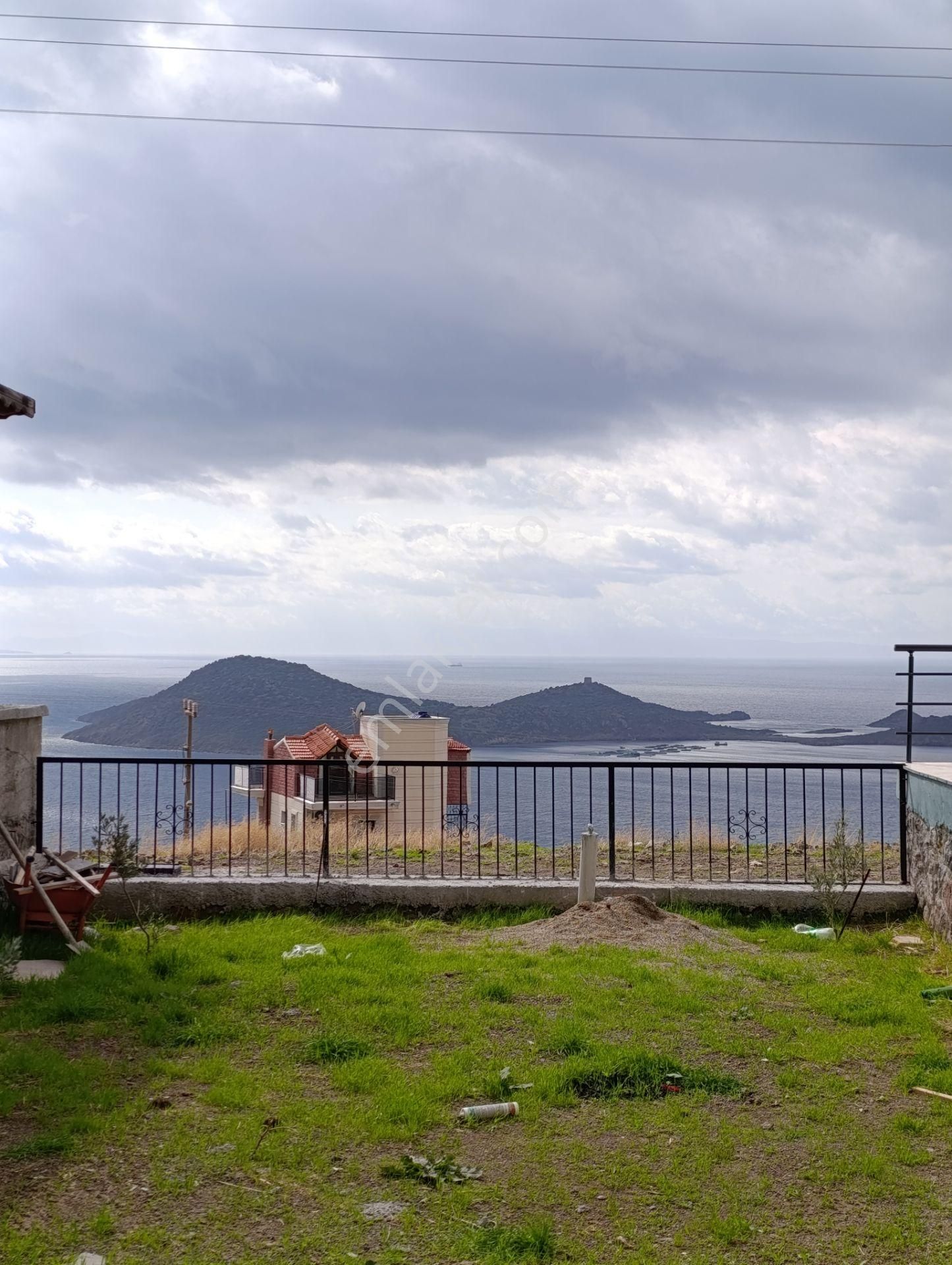 Çandarlı'da Kartpostallık Deniz Manzaralı Sıfır Fourlex Villa - Görsel 28